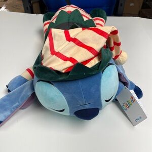 Disney Lilo & STITCH Christmas Elf Cuddleez X-Large 24" Holiday Plush Pillow